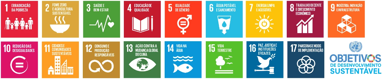 17 Objectives of Sustainable Development by ONU.