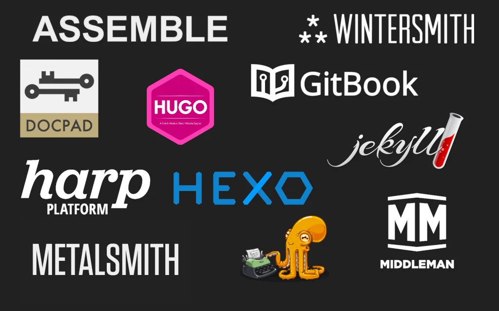 Some tools for creating static websites.