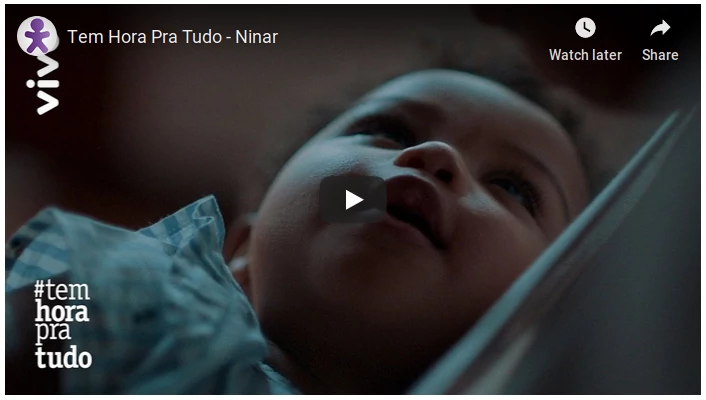 Fim de ano, match, casal, ninar e surf são alguns dos nomes dos filmes no YouTube. Campanha da vivo tem hora pra tudo.